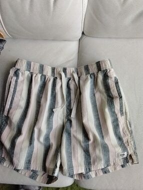 Katin Pastel Striped Drawstring Shorts